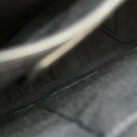 Coach Court Bawck Ruching Black Midnight / Gold - Picture 2 of 11